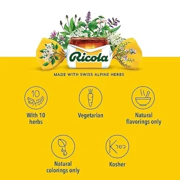Ricola Original Herb Cough Drops, 45 Count of Soothing Relief