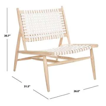 Safavieh Soleil Accent Chair - Chic Design, No Assembly