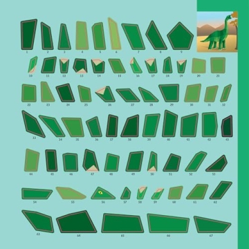 Paint by Sticker Kids Dinosaurs Creative Sticker Fun