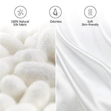 Silk Sleep Eye Mask Adjustable Comfort for Travel & Sleep