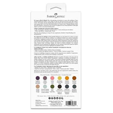 Faber-Castell Gelatos 12 Translucent Colors for Artists