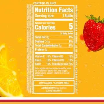 Sparkling Ice, Strawberry Lemonade Sparkling Water, Zero Sugar Flavored Water, with Vitamins and Antioxidants, Low Calorie Beverage, 17 fl oz Bottles (Pack of 12)