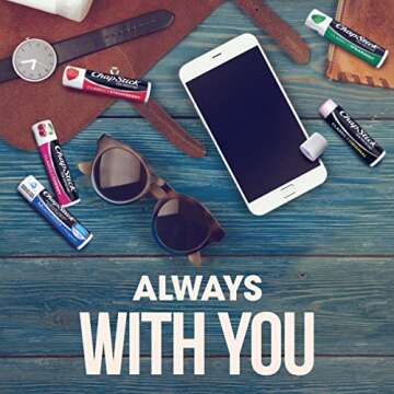 ChapStick Classic Collection Flavored Lip Balm Pack - 5 Packs of 3