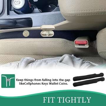 Qonyv Car Seat Gap Filler for Cars SUVs Trucks
