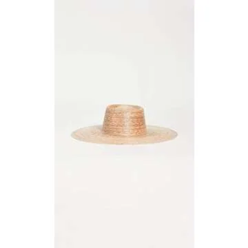 Stylish Lack of Color Palma Straw Hat for Summer