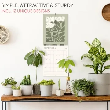 Aesthetic Matisse Style Wall Calendar 2024-2025