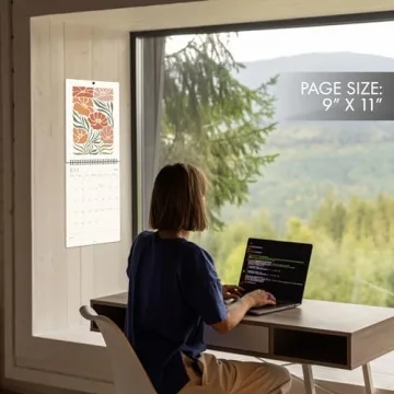 Aesthetic Matisse Style Wall Calendar 2024-2025