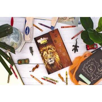 NIrV, Adventure Bible for Early Readers, Hardcover, Full Color, Magnetic Closure, Lion