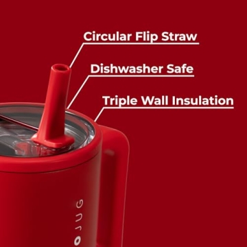 HydroJug Traveler 40 oz Water Bottle - Stylish & Functional Insulated Tumbler