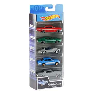 Hot Wheels Fast & Furious 5Pk Vehicles
