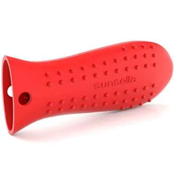 Sunsella Silicone Hot Handle Holder Set with Scrapers
