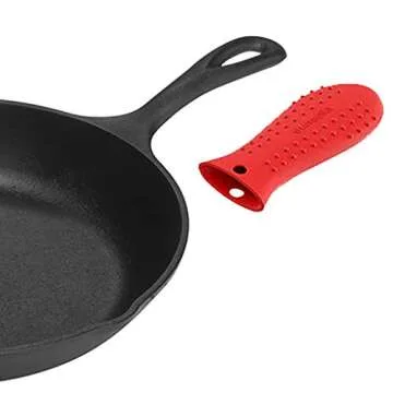 Sunsella Silicone Hot Handle Holder Set with Scrapers