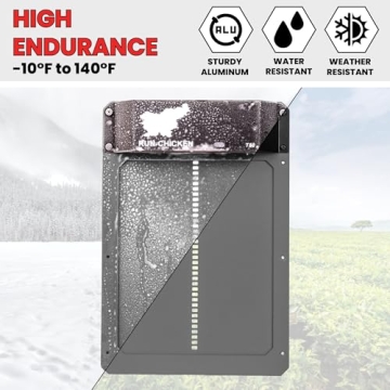 RUN-CHICKEN Automatic Chicken Coop Door for Easy Management