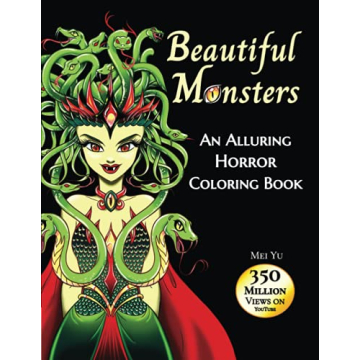 Beautiful Monsters: Enchanting Horror Coloring Book for All Ages