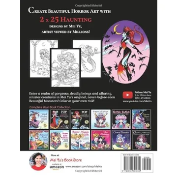 Beautiful Monsters Coloring Book: Horror Art for All Ages