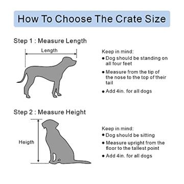 Furniture Style Dog Crate with Pet Bed for Indoor Use