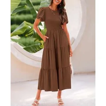 Stylish BTFBM Summer Dress with Pockets for Women