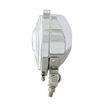 United Pacific Triangle Headlight - Chrome Housing Upgrade