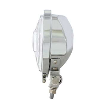 United Pacific Triangle Headlight - Chrome Housing Upgrade