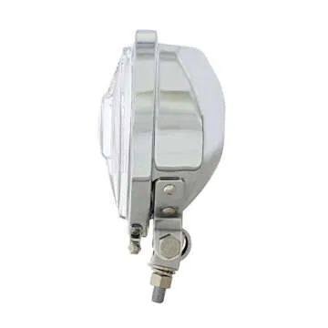 United Pacific Triangle Headlight - Chrome Housing Upgrade