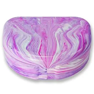 QUIST Orthodontic Retainer Case - Light Pink, Durable and Stylish