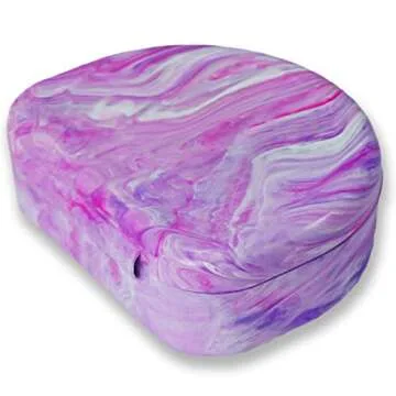 QUIST Orthodontic Retainer Case - Light Pink, Durable and Stylish