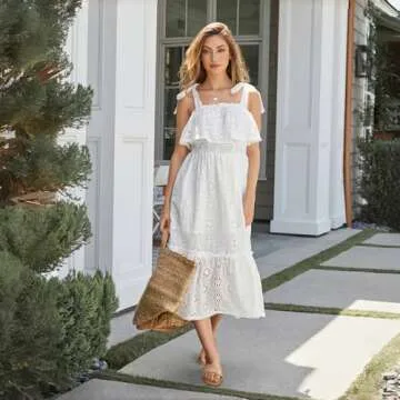 ATHMILE Sandals Women Dressy Summer Flat Comfortable Fashion Beach Cute Ladies Slides Leather Casual...