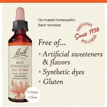 Bach Red Chestnut Flower Essence for Stress Relief