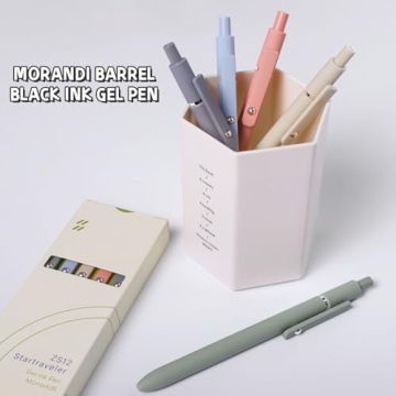 UIXJODO Gel Pens 10Pcs Fine Point Smooth Writing Gifts