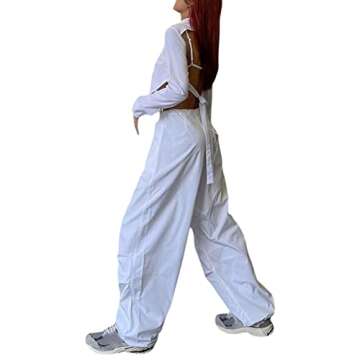 Stylish YAHUIUL Parachute Pants for Women - Versatile Cargo Pants