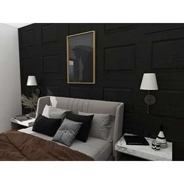 Tumgog Fabric Wall Sconce Battery Operated Lamp 2 Pack，Set of Powered Run Light Fixtures No Wiring Required，for Indoor，Farmhouse, Bedside Lamp, Living Room，Reading ( Color : Black )