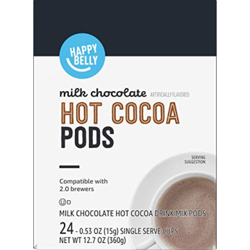 Happy Belly Hot Cocoa Pods 24 Count - Milk Chocolate