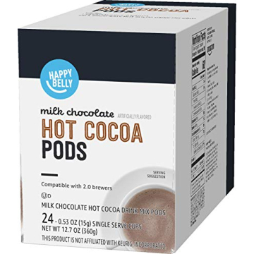 Happy Belly Hot Cocoa Pods 24 Count - Milk Chocolate