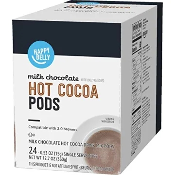 Happy Belly Hot Cocoa Pods 24 Count - Milk Chocolate