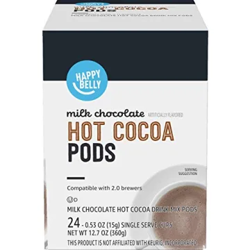 Happy Belly Hot Cocoa Pods 24 Count - Milk Chocolate