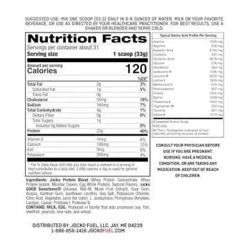 Jocko Fuel Mölk Whey Protein Powder - 22g Low Sugar Blend