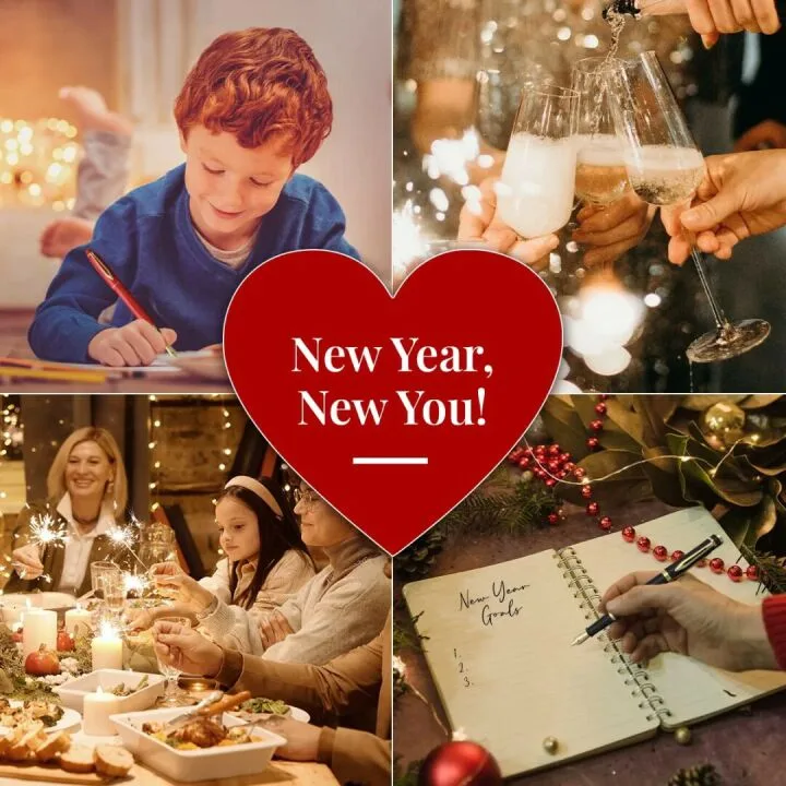 Wordsworth & Black Fountain Pen Set with Ink Cartridges