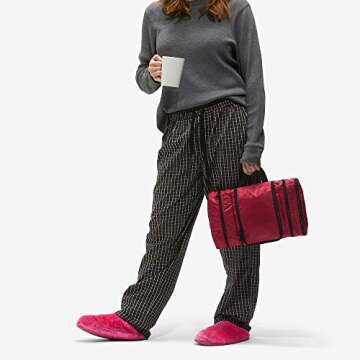 eBags Classic Pack-it-Flat Toiletry Kit (Eggplant)