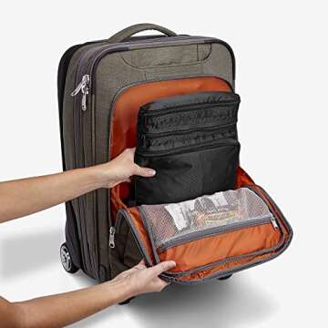 eBags Classic Pack-it-Flat Toiletry Kit (Eggplant)