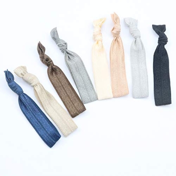 120 Pack No Crease Hair Ties for All Occasions