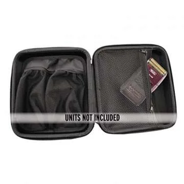 Wahl Professional Travel Storage Case Durable Compact With Secure Zipper For Grooming Tools