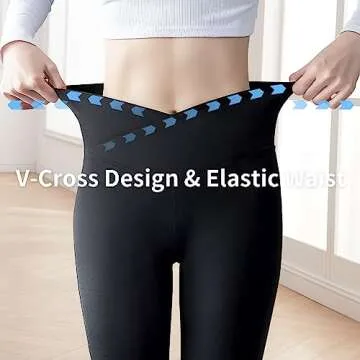 Stylish High-Rise Leggings for Active Girls 9-10 Years