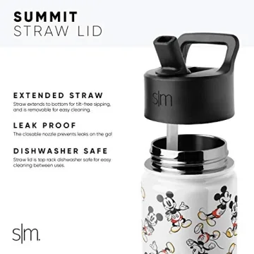 Disney Stitch Insulated Water Bottle for Kids | 14oz