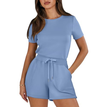 ANRABESS Women's Soft Summer Romper - Trendy, Comfortable & Versatile 2025