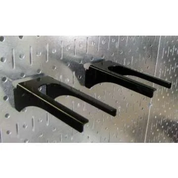 Wall Control Metal Pegboard Hooks - Durable Tool Storage Solution