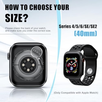 Foamia 2 Pack Apple Watch Case & Screen Protector