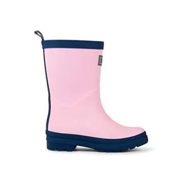 Hatley Kids Waterproof Rain Boots - Pink & Navy for Fun