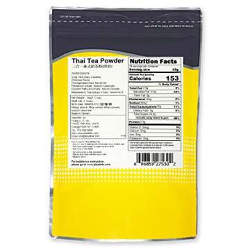 Qbubble Tea Powder Thai, 2.2 Pound