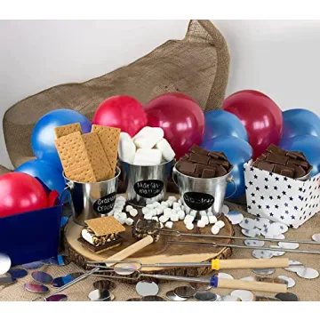 Ajmyonsp Extendable Marshmallow Roasting Sticks - 10 Pcs