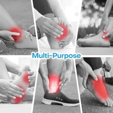 NOVASPORT Ankle Ice Pack for Hot & Cold Therapy Relief